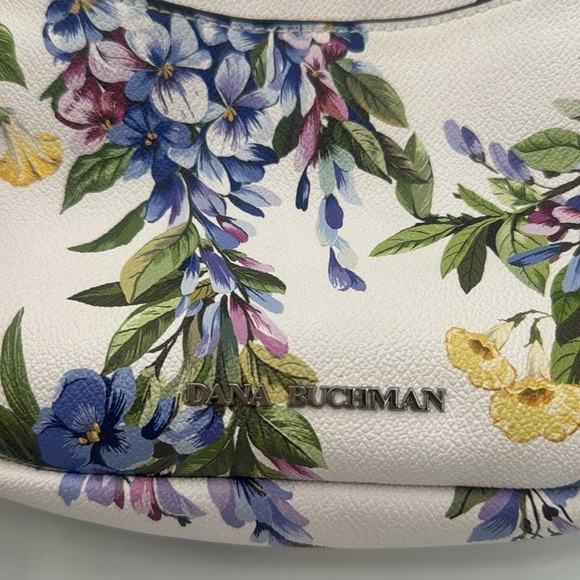 Dana Bachman Cross Body bag, beautiful floral pattern great condition, clean - Picture 2 of 8